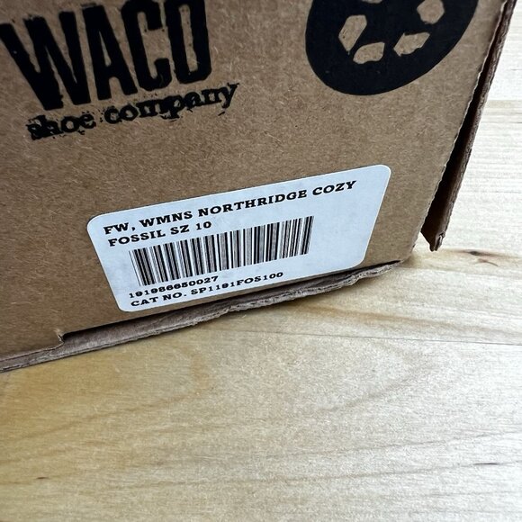 Spenco Clog Northridge Cozy Fossil Gray Faux Sherpa Trim Slip On Women's Size 10 - Picture 12 of 12